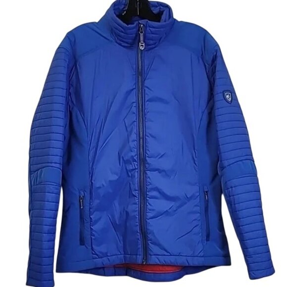 KÜHL women's blue Firefly insulated zip jacket size L - Picture 2 of 14